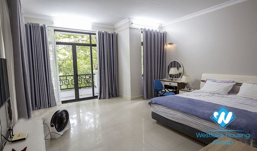 Newly renovated, painted and fully furnished villa for rent in Ciputra Hanoi